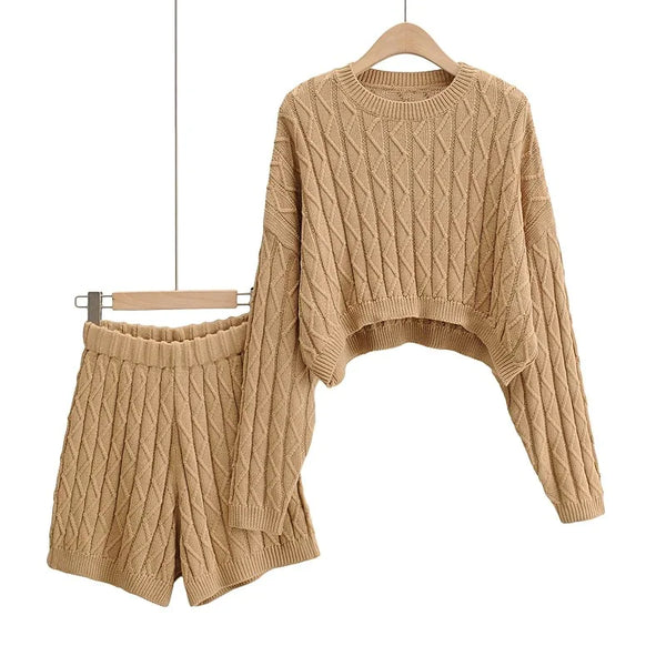 Stylish Knitted Comfort Set