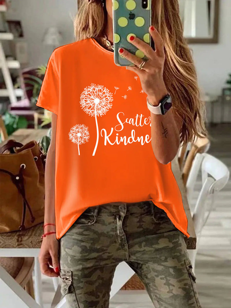 Short Sleeve Casual T-Shirt for Women