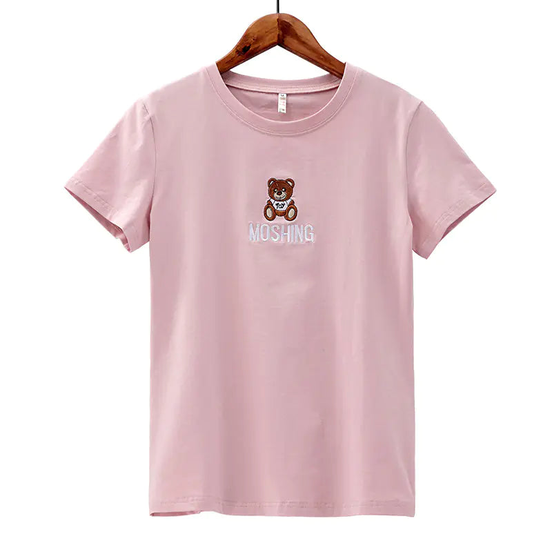 Short Sleeve Cotton T-Shirt for Women