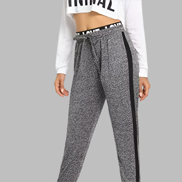 Womens Causal Drawstring Waist Yoga