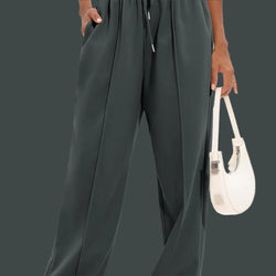 Leg Sweatpants Women Baggy Sweat Pant