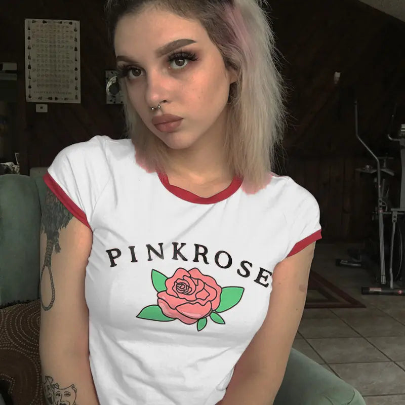 Short Sleeve Fitted T-Shirt for Women