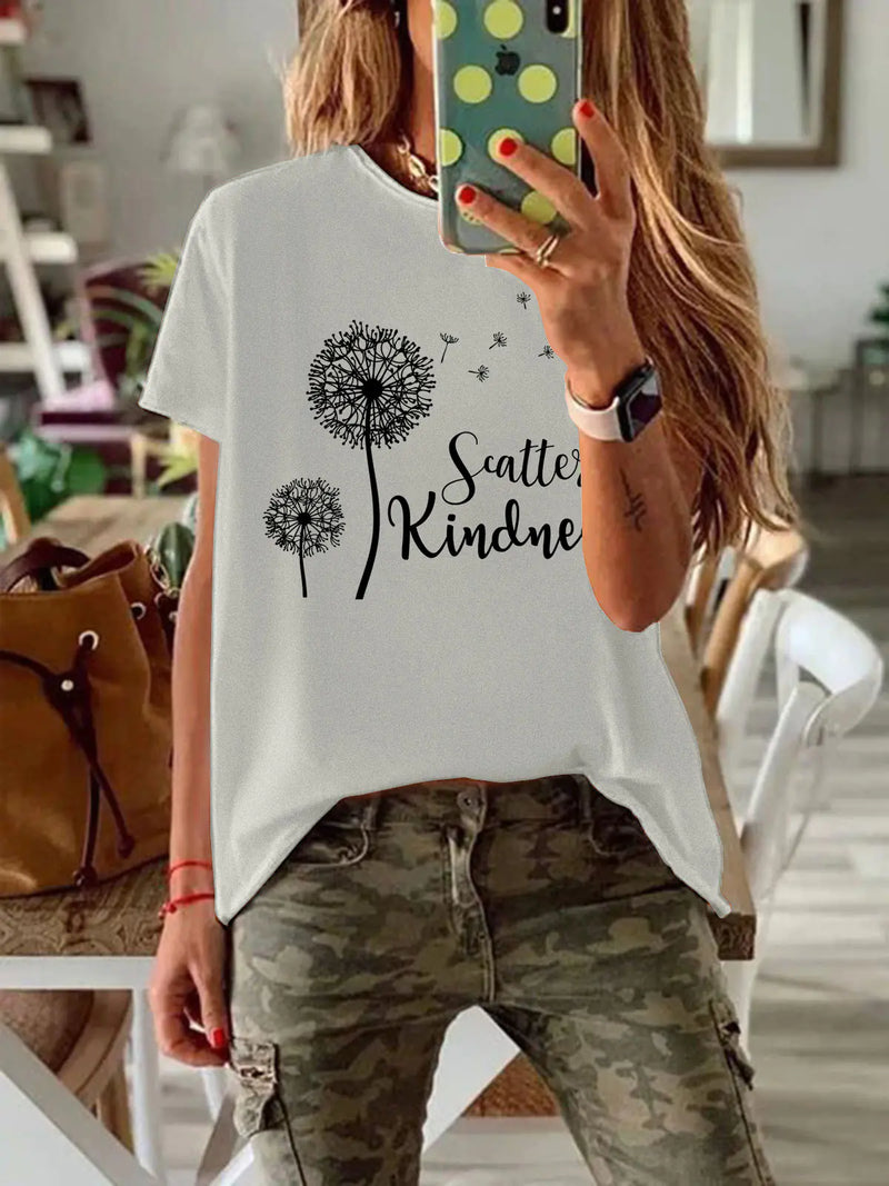 Short Sleeve Casual T-Shirt for Women