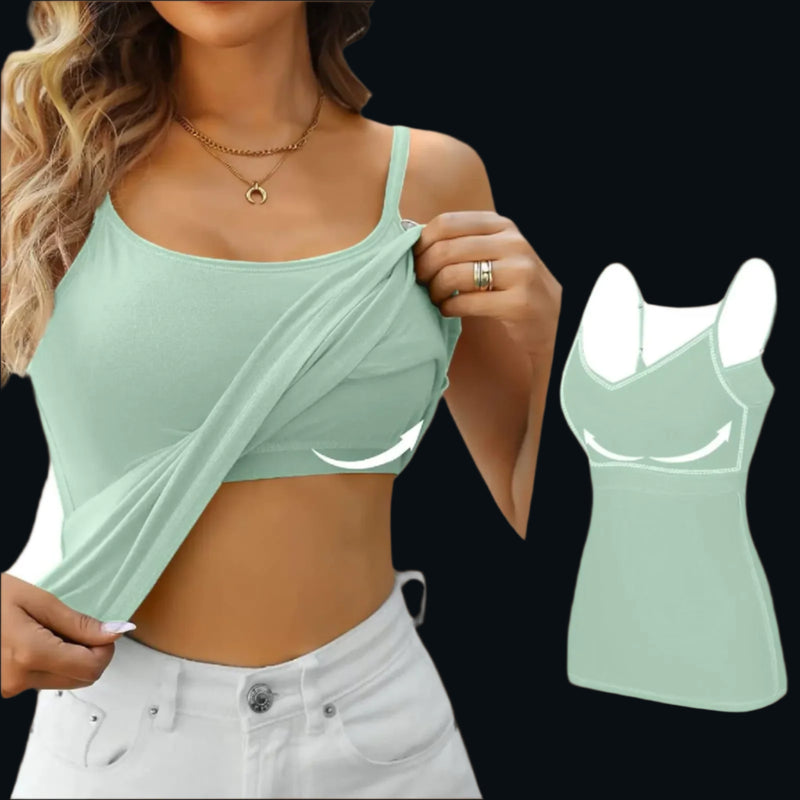 Generic Shelf Bra Crop Tops for Women