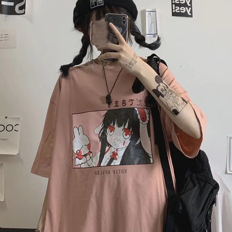 Loose Short Sleeve T-Shirt for Women