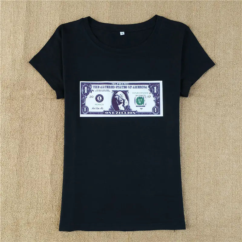 Short Sleeve Printed T-Shirt for Women