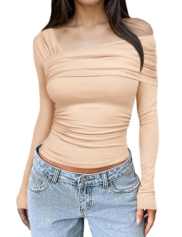 Apricot Y2K Party Essential Top