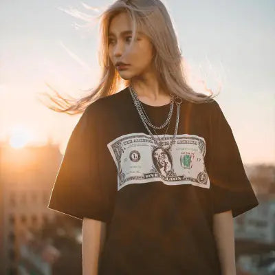 Short Sleeve Printed T-Shirt for Women