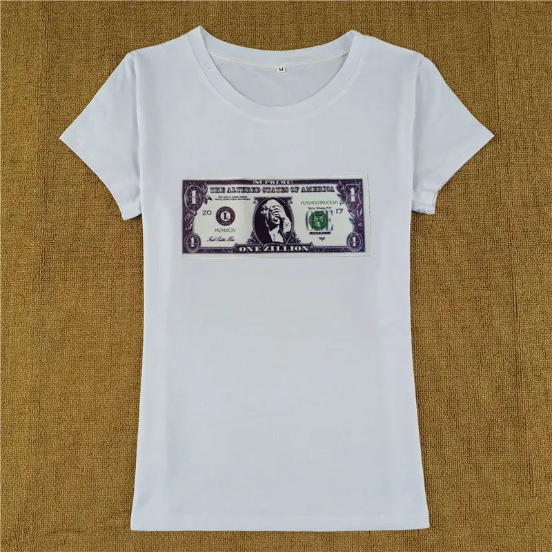 Short Sleeve Printed T-Shirt for Women