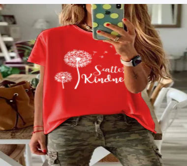 Short Sleeve Casual T-Shirt for Women