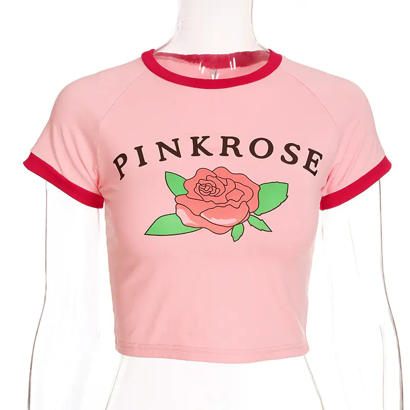Short Sleeve Fitted T-Shirt for Women
