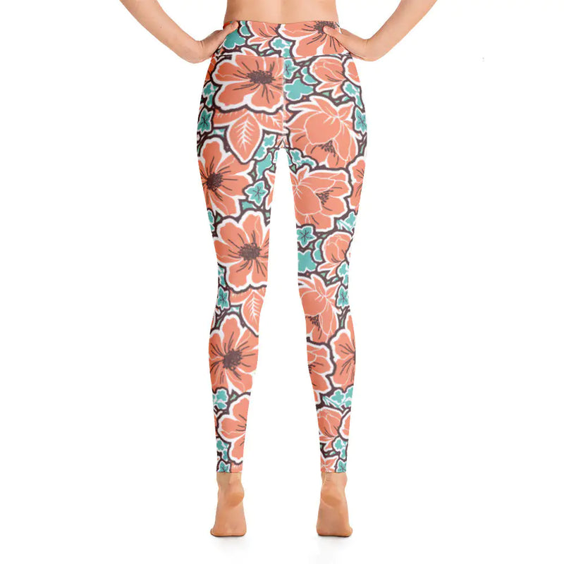 Island Bloom Women's Yoga Leggings