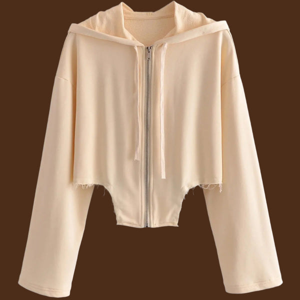 Asymmetrical Hem Sweatshirt