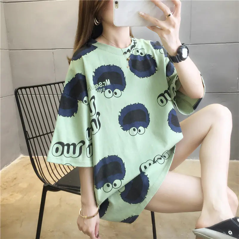 Short Sleeve Cotton T-Shirt for Women