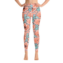 Island Bloom Women's Yoga Leggings