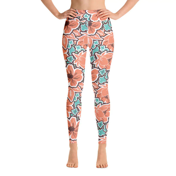 Island Bloom Women's Yoga Leggings