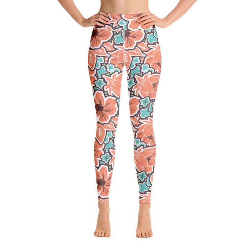 Island Bloom Women's Yoga Leggings