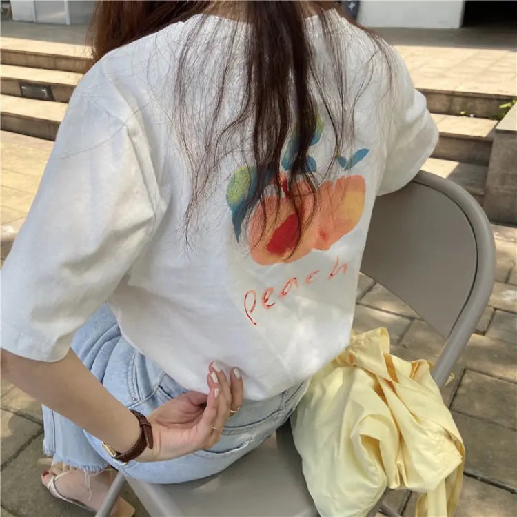 Cute Japanese Style Short Sleeve T-Shirt